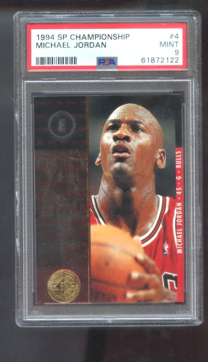 1994-95 Upper Deck SP Championship #4 Michael Jordan PSA 9