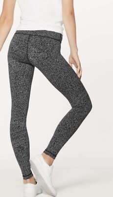 Lululemon Wunder Under Hi- Rise Tight (28” )Luon Crackie Jaquard