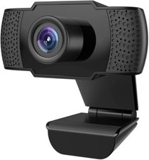 Webcam 1080p HD Computer Camera, USB 2.0 Desktop Laptop Computer Web Camera with