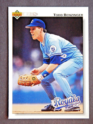 Todd Benzinger #518 Upper Deck 1992 Baseball Card (Kansas City Royals ...