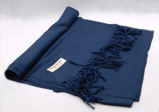 New Elegant Soft Long PASHMINA SCARF/WRAP/SHAWL-- Navy