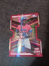 Diego Ortiz 2023 Panini Elite Extra Edition #182 Red Status /60 Die Cut