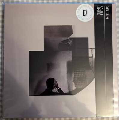 Deliluh - Fault Lines. Dinked Ltd Ed Cloud Grey vinyl 1 of 500 incl inserts