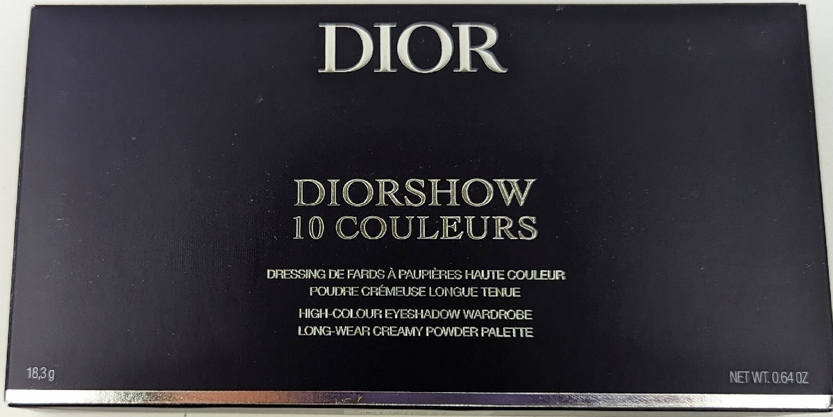 Dior Diorshow Mitzah 10 Colors Eyeshadow Palette Limited Edition