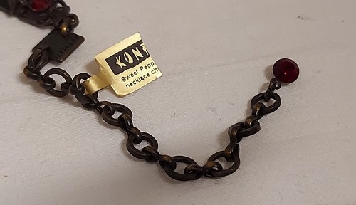 Konplott Sweet Necklace Halsreif Kristall Strass Kette Collier Neu Etikett - Bild 16 von 16