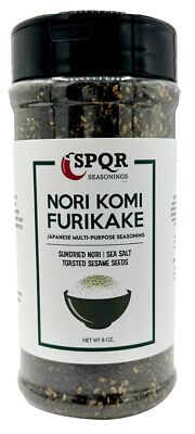 Nori Komi Furikake Multi-Purpose Rice Seasoning XL 8 oz. Jar Sugar Free by 