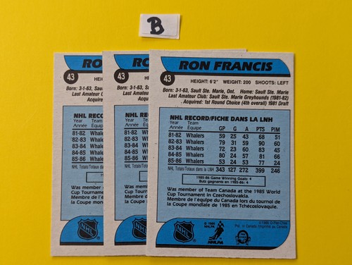 1986-87 O-Pee-Chee NHL Hockey Cards OPC U-Pick 1 - 126 Complete your Set. - Picture 141 of 371