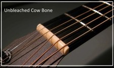 MusicianAtHeart UNBLEACHED Slotted Bone Nut made for GIBSON Guitar