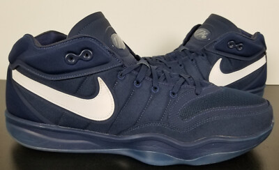 NIKE ZOOM GT HUSTLE 2 TB NAVY BLUE MENS BASKETBALL SHOES DX9190