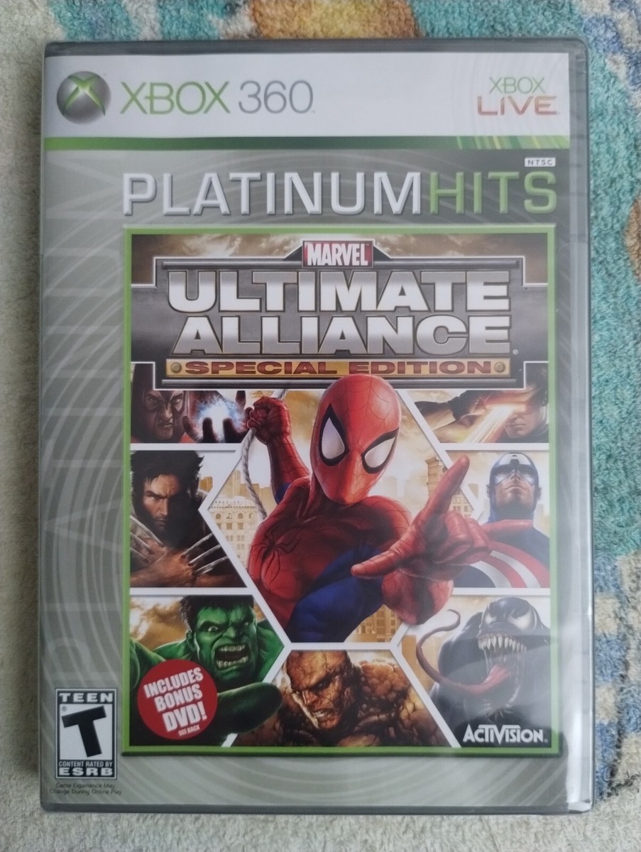 Marvel Ultimate Alliance Special Edition (Xbox 360) Bonus Disk