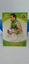 2008 NRL SELECT GOLD FOIL SIGNATURE CARD FS8 Phil GRAHAM CANBERRA RAIDERS N MINT