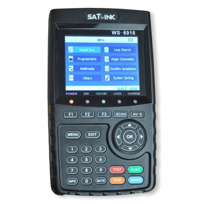 SATLINK WS 6916 Messgerät, für DVB-SS2