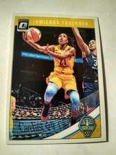 2019 JAMIERRA FAULKNER DONRUSS OPTIC WNBA CARD CHICAGO SKY #50 SOUTHERN MISS