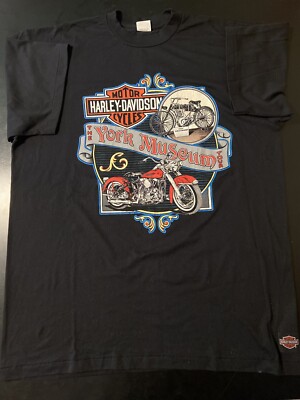 VTG 1992 Harley Davidson York Pennsylvania Museum Tour XXXL - トップス