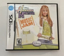 Nintendo DS Hannah Montana: Music Jam Game Cartridge & Instructions