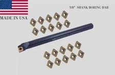 S10-SCLCR3 5/8" SHANK INDEXABLE BORING BAR + 20PCS CCMT09T304 Carbide INSERT