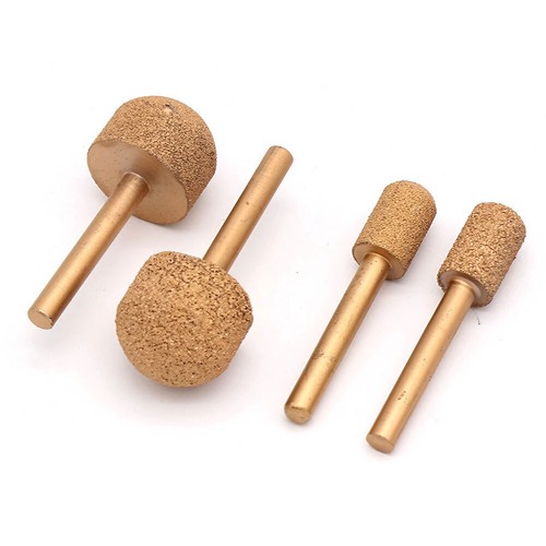 12~25mm Brazed Diamond Coarse&Fine Grinding Bits Carve Tool For Jade Metal Stone - Picture 5 of 14