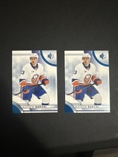 (2) 2023-24 Sp Authentic BLUE Hockey Mathew Barzal #91