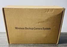 7" Monitor Wireless Rear View Backup Camera Kit for Truck Trailer Bus RV Reverse