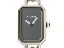 Chanel Premi re H3248 Stainless Steel 15mm Black Dial Quartz Women's DW1150