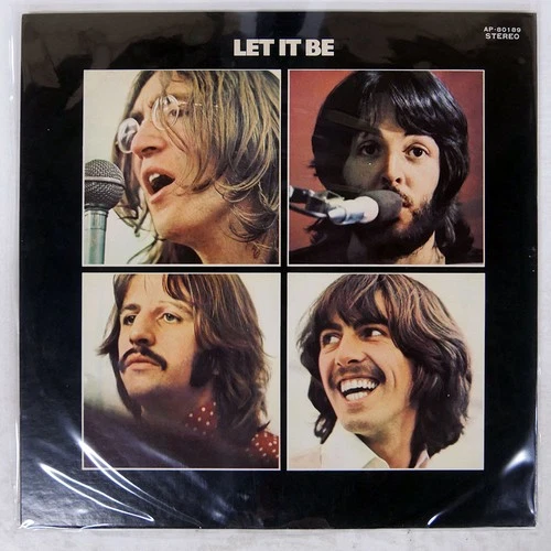 BEATLES LET IT BE APPLE AP80189 Japan VINYL LP
