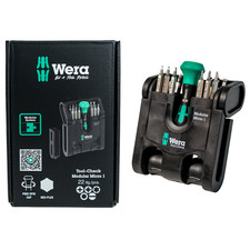 22-tlg. Wera Tool-Check Modular MICRO 1 f&uuml;r Feinmechanik Werkzeugset NEU & OVP