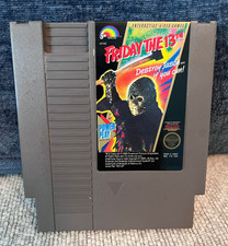 Friday the 13th (Nintendo Entertainment System, 1989) Tested and Working!