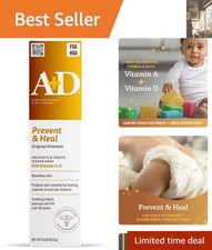 Lanolin and Petrolatum Diaper Rash Relief Ointment - Safe for Babies 1.5 oz