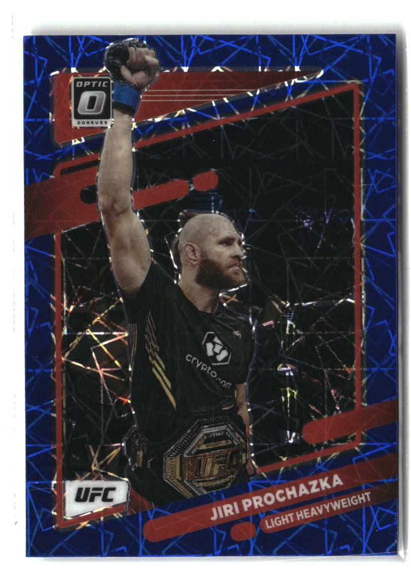 2022 Donruss Optic UFC #86 Jiri Prochazka Blue Velocity