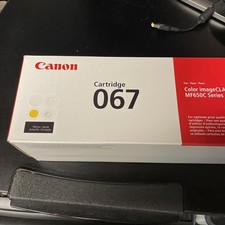 Canon Genuine 067 Yellow Toner Cartridge Compatible with LBP633Cdw, LBP632Cdw,