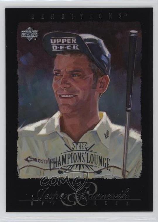 2003 Upper Deck Renditions The Champions' Lounge Jesper Parnevik #76 t2b