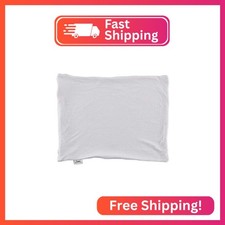 Bucky Natural Bedding Collection, Duo Quilted Pillow Cover, 20x15", Quilted Whit