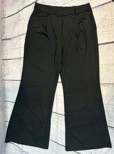 NWT Halara Flex DayStretch High Waisted Pocket Work Flare Pants Black Size L