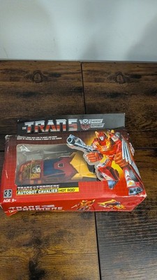 Transformers Hot Rod 2017 Hasbro Walmart Exclusive Reissue BOX DAMAGED 