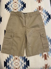 Polo Ralph Lauren Boys Khaki Tan Cargo Shorts Utility Casual Size 12