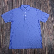 Collars  Co Polo Shirt Mens Small Blue Featherweight Dress Collar Stretch Golf