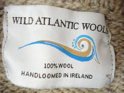 Wild Atlantic Wools Pullover Damen Größe 8 Large braun Merinowolle handgefertigt Vintage - Bild 5 von 19