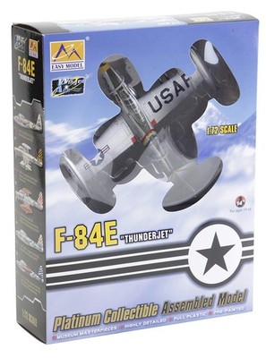 Easy Model Maßstab 1:72 F-84E Thunderjet 523 Fes Lt Col William Bertram Jan 1951