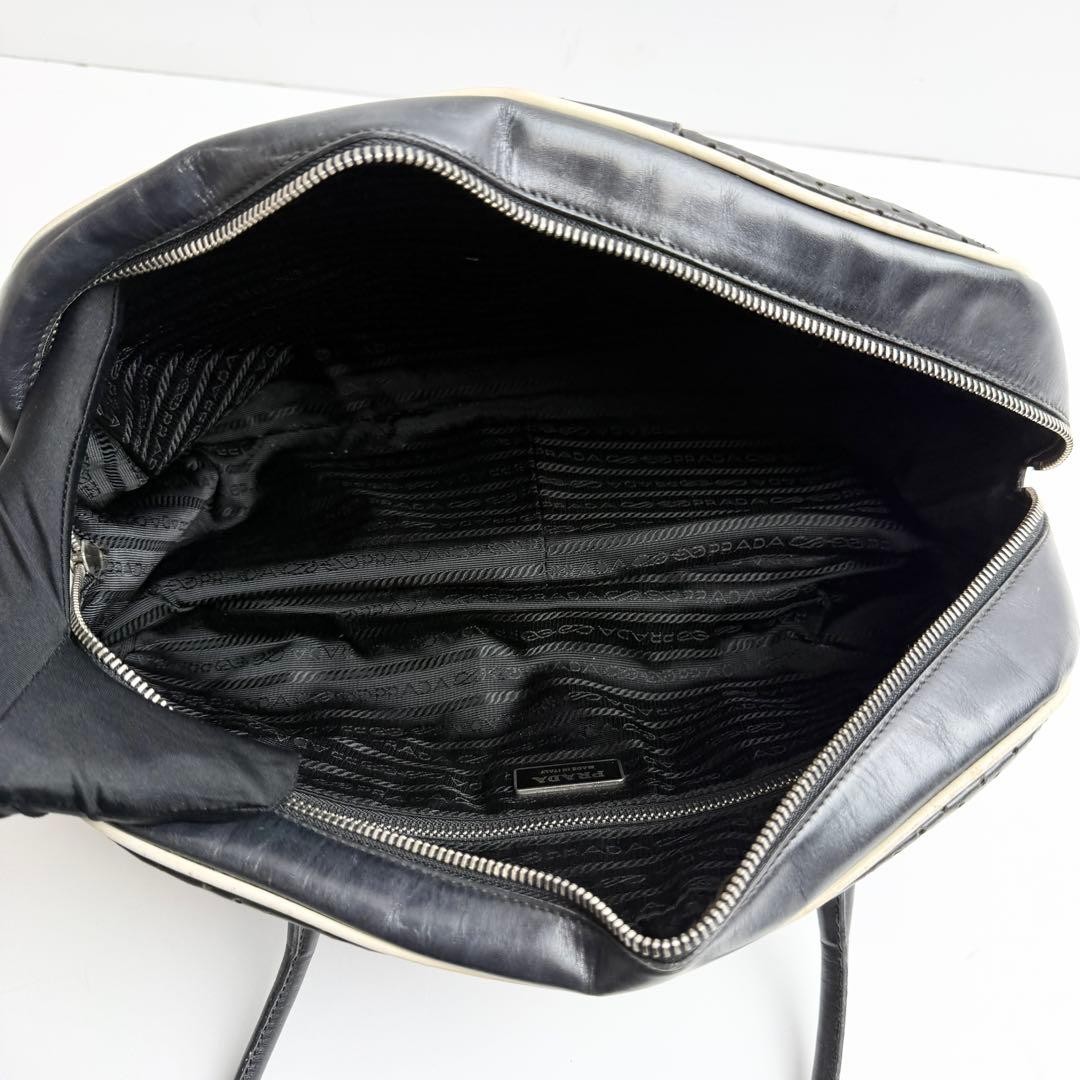 SS2000 PRADA LEATHER HAND BAG thumbnail 10