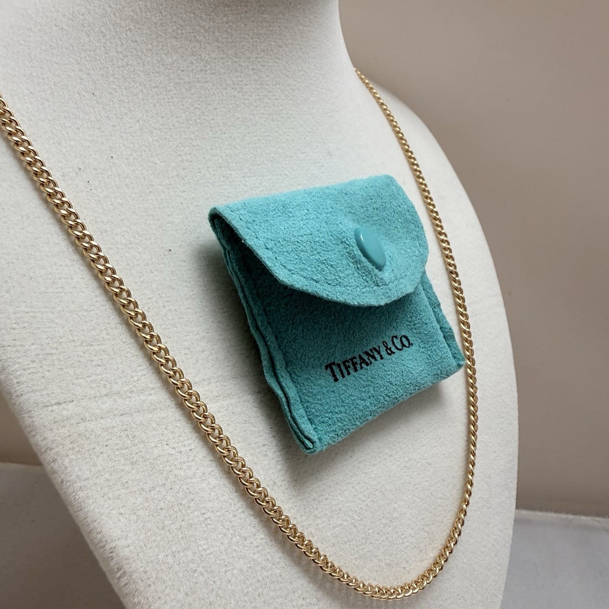Vintage Tiffany & Co 14K Gold 24