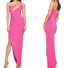 NWT Nookie Envy Maxi Dress in Neon Pink. Size Small.