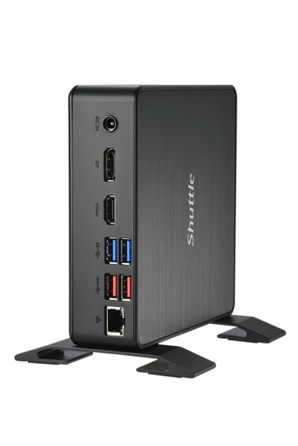 XPC nano NC40U, Barebone schwarz, ohne Betriebssystem