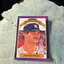 Donruss Diamond Kings Don Mattingly New York Yankees #26 Baseball Card
