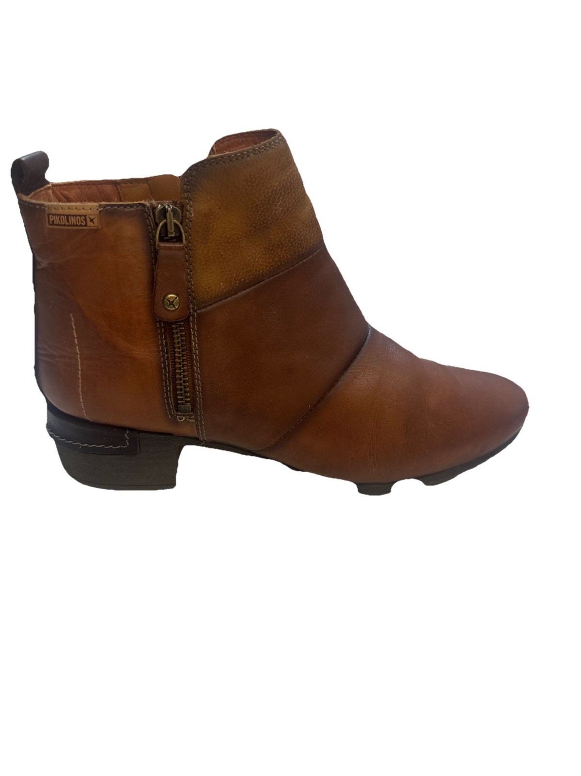 Pikolinos Malaga Ankle Boots Leather Size 40 (9-9.5) Color Caoba