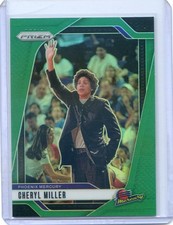 2024 Panini Prizm WNBA CHERYL MILLER #125 GREEN PRIZM MERCURY
