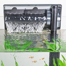 Aquarium HOB Filter 315 GPH for 40-75 Gallon Fish Tank Power Filter