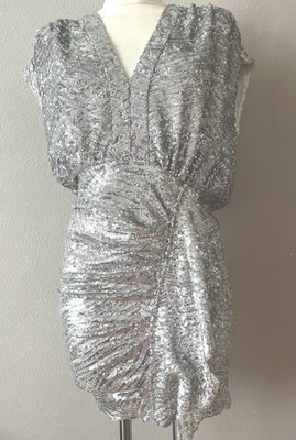 IRO Kleid Silver Gr. S 34-36 wNEU! 