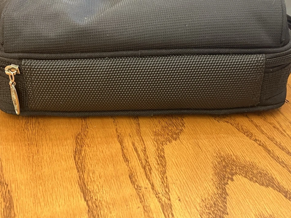 Estuche para reproductor de DVD portátil Philips 37002/PH62031 bolsa acolchada con compartimentos para correa Foto 3 de 4