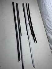  Bmw E30 325i Convertible Right Left Side Door Trim Belt Molding Chrome Oem