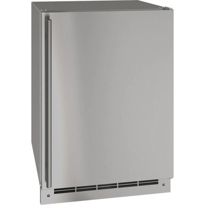 U-Line Outdoor Series UOFZ124SS01A 24 Inch Stainless Steel Convertible Freezer